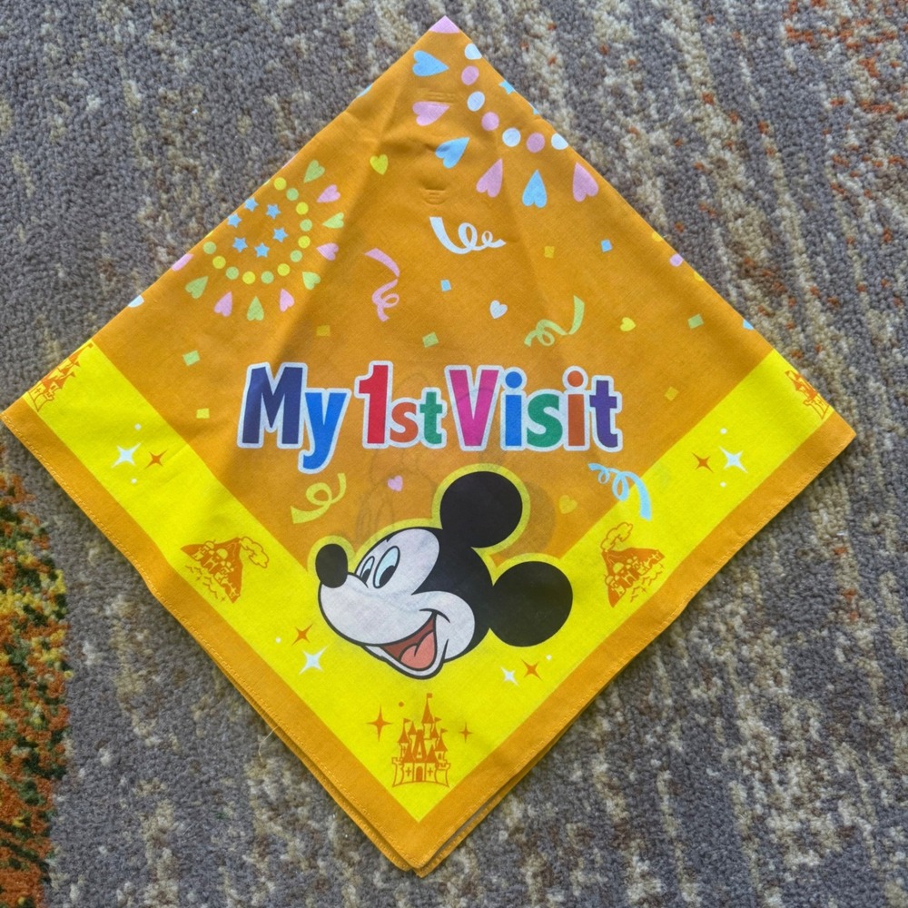 New Disney Disneyland Tokyo Bandana My First Trip